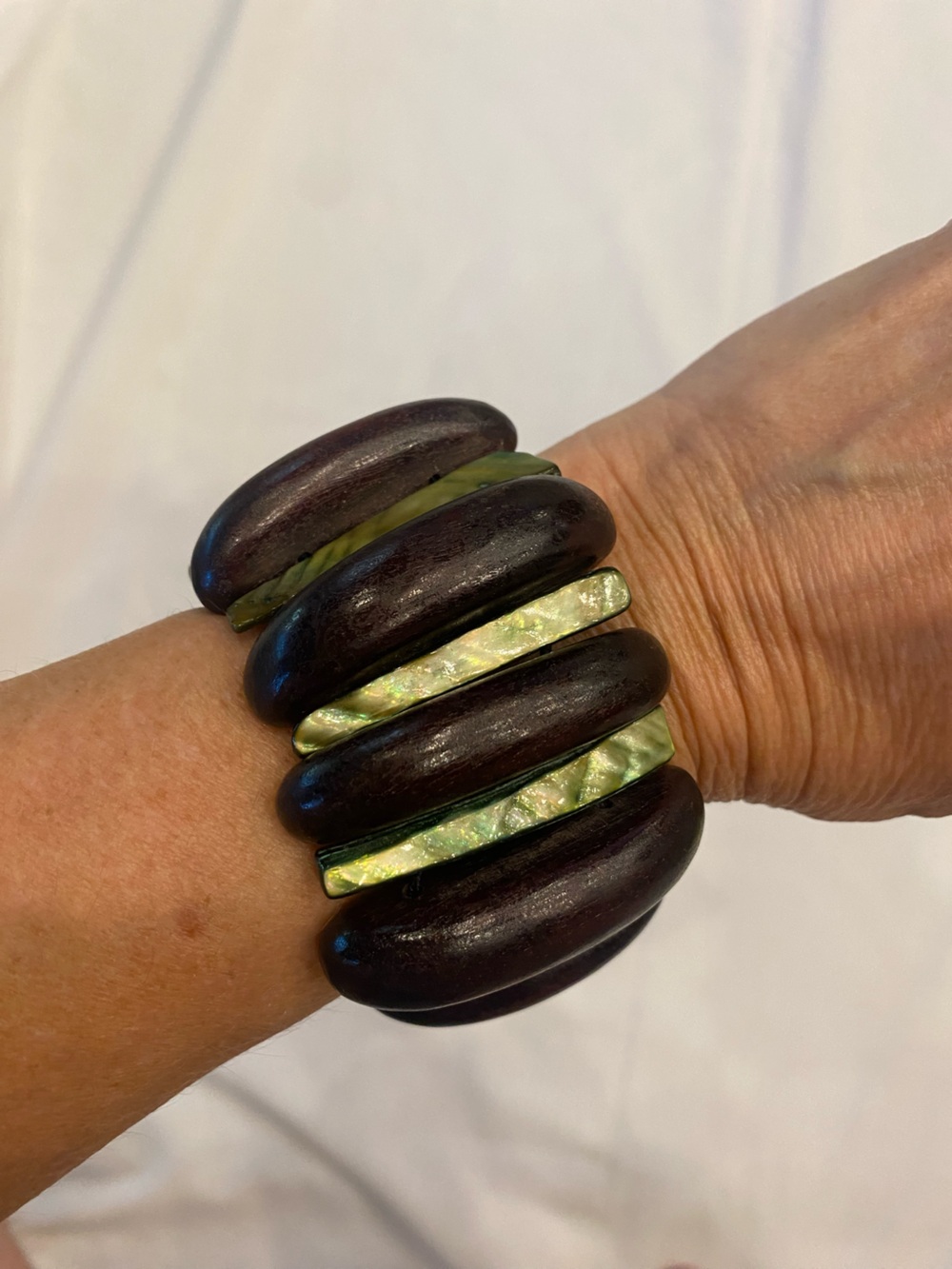 Chunky Bracelet Wood & She’ll